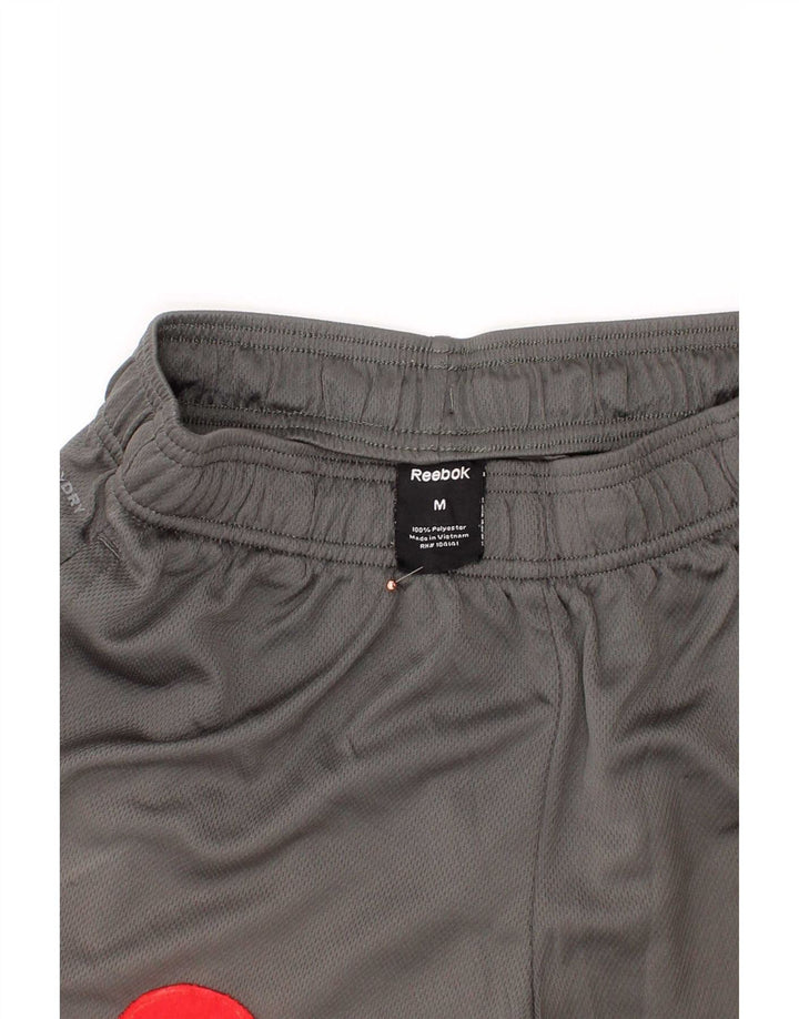 Nike Short de Sport Graphique Garçon 10-11 Ans Gris Moyen Polyester Sports