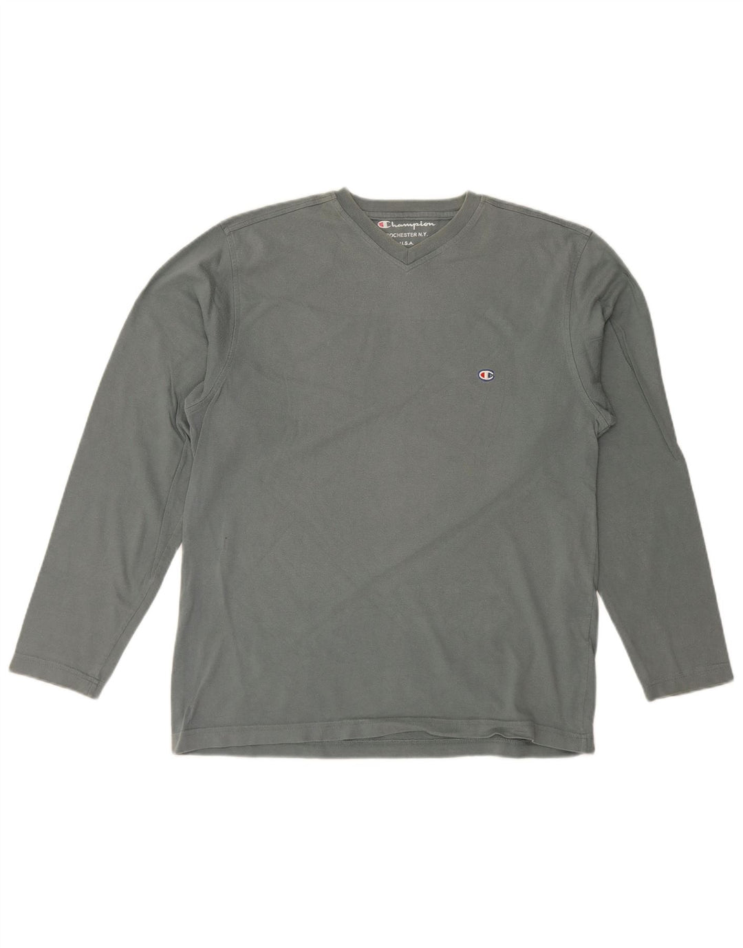 Champion Haut à manches longues pour homme en coton gris Taille L