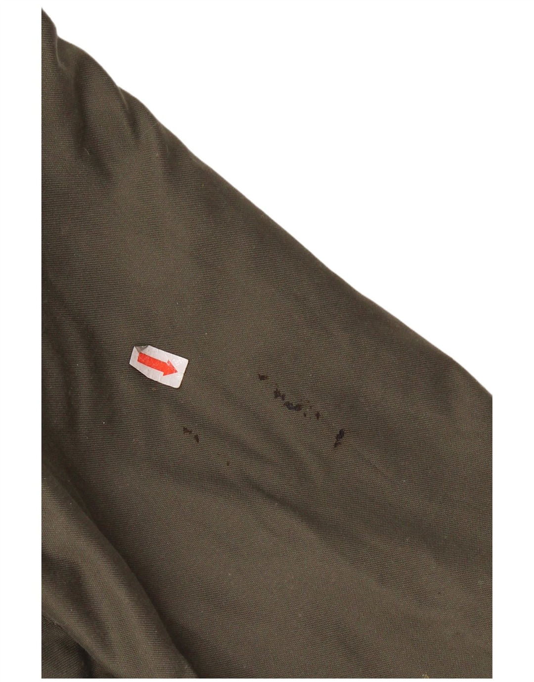 Veste Parka Militaire À Capuchon Vintage Homme UK 38 Kaki Moyen