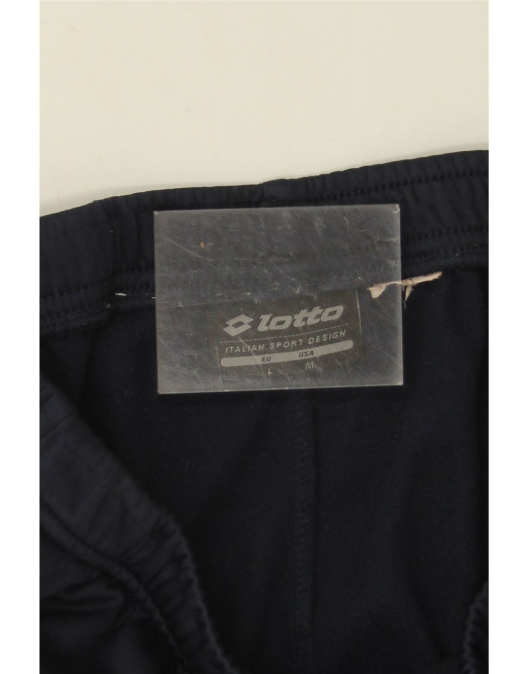 Lotto Pantalon de survêtement pour homme Bleu marine Taille L