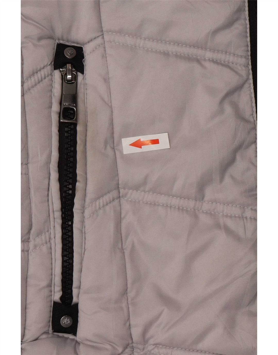Nautica Veste matelassée à capuche pour femme UK 6 XS Gris Polyester