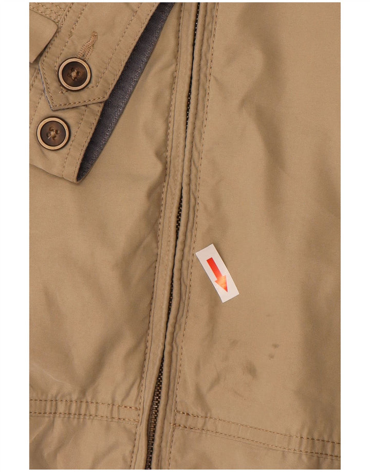 Marks & Spencer Veste Bomber Homme UK 38 Beige Moyen Polyamide