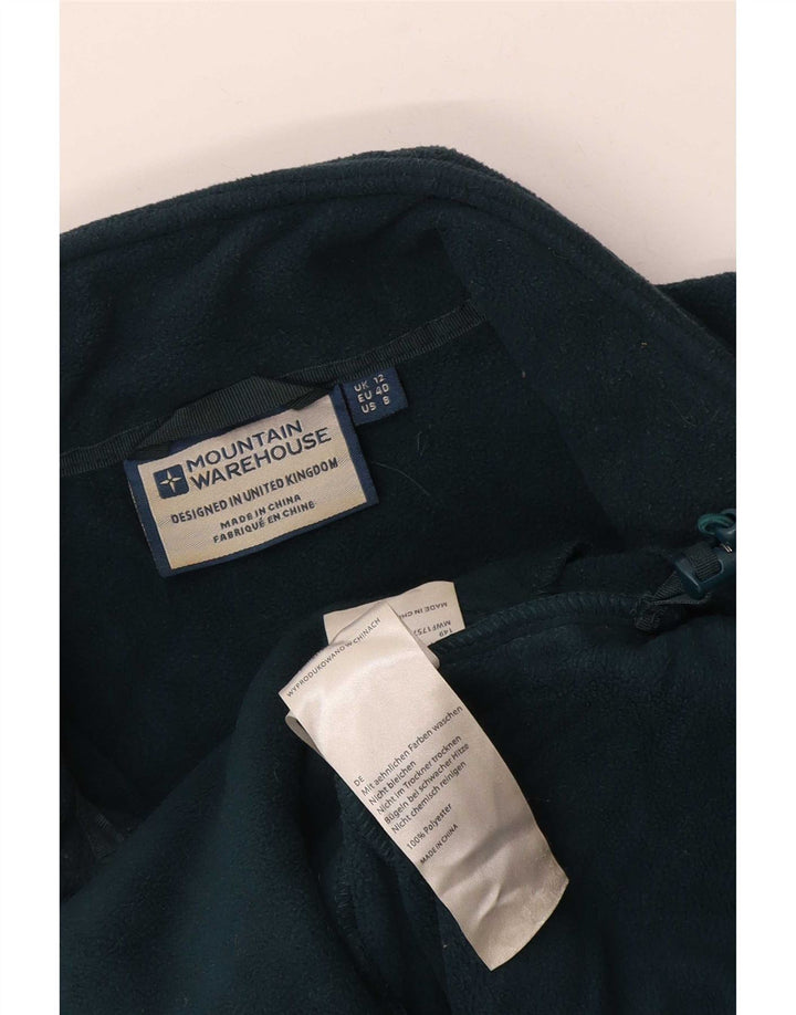 Mountain Warehouse Veste polaire doublée pour femme UK 12 Vert moyen Polyester