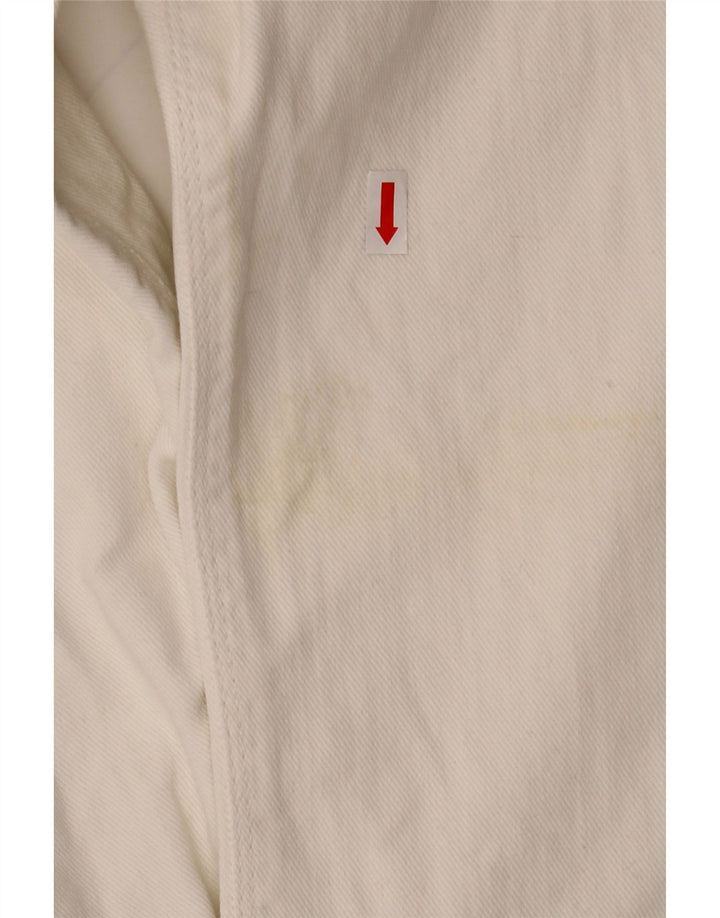 GAS Jean ample homme moyen W32 L29 coton blanc