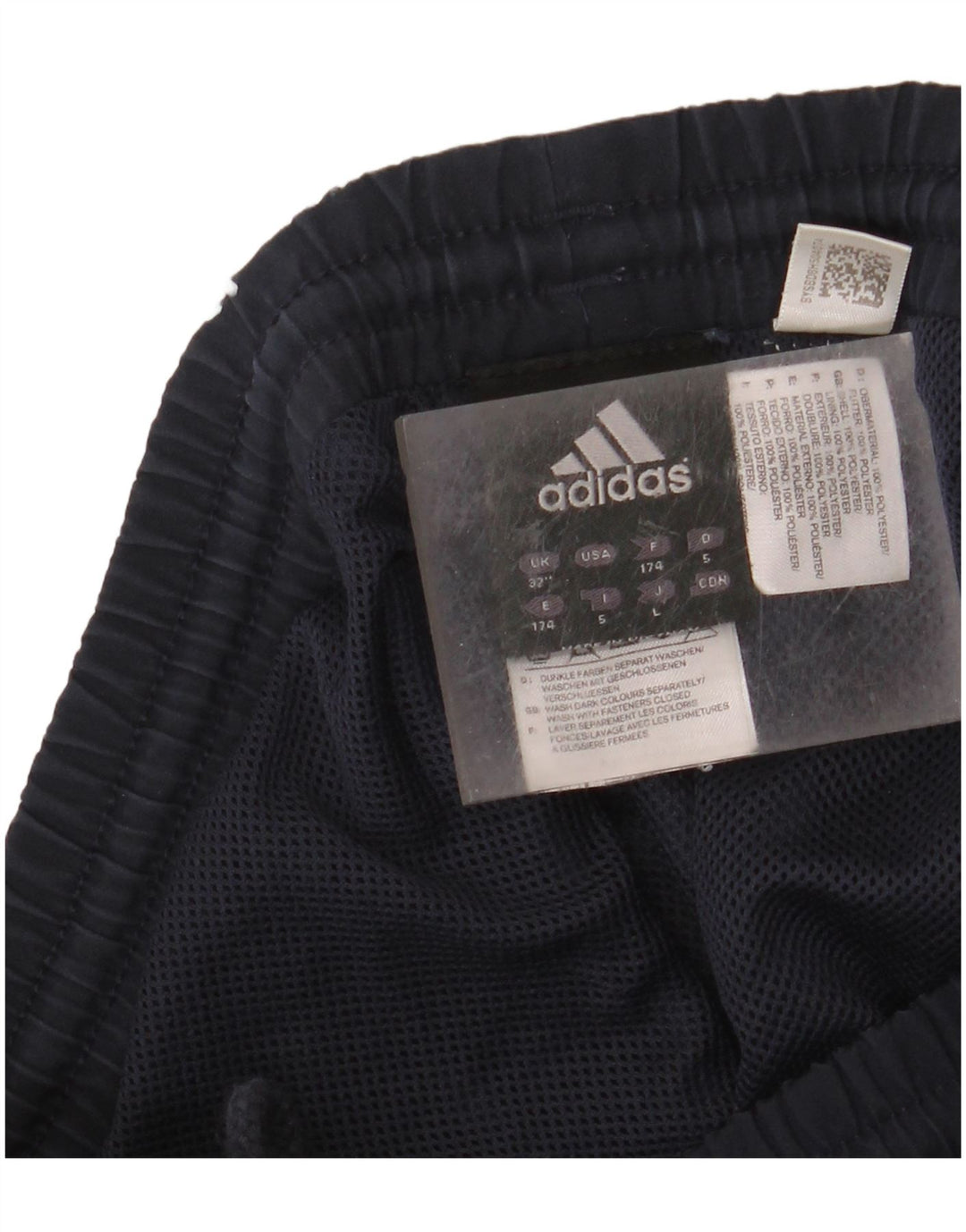 Adidas Pantalon de survêtement pour homme Bleu marine moyen Polyester