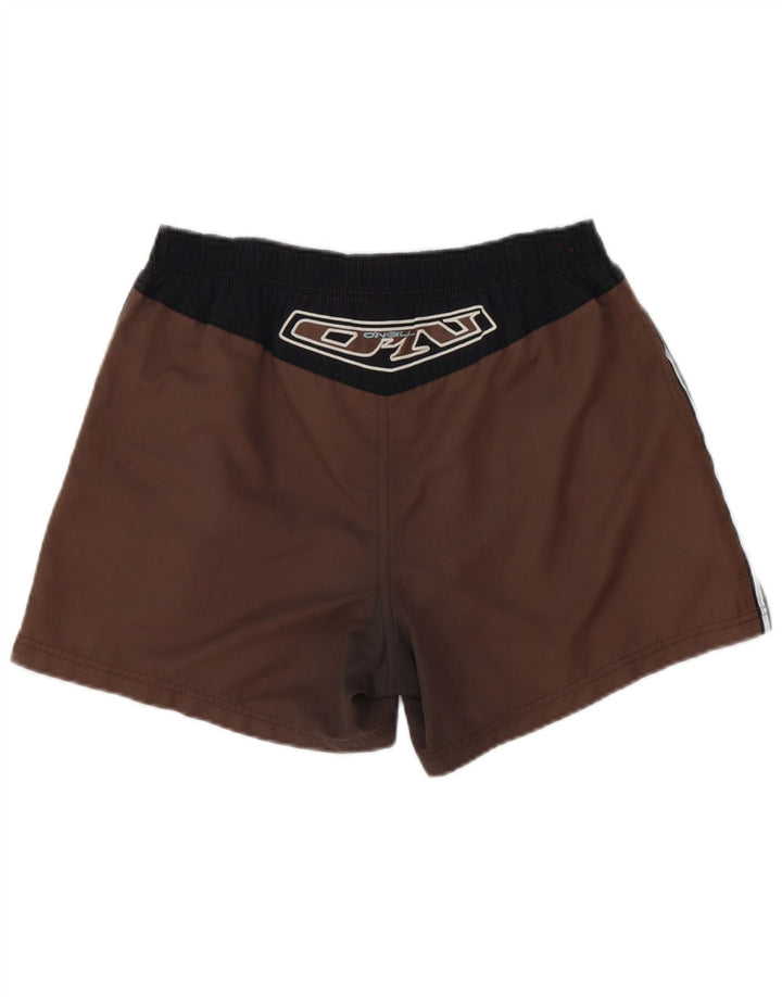 O'Neill Short de bain homme petit polyester rayé marron