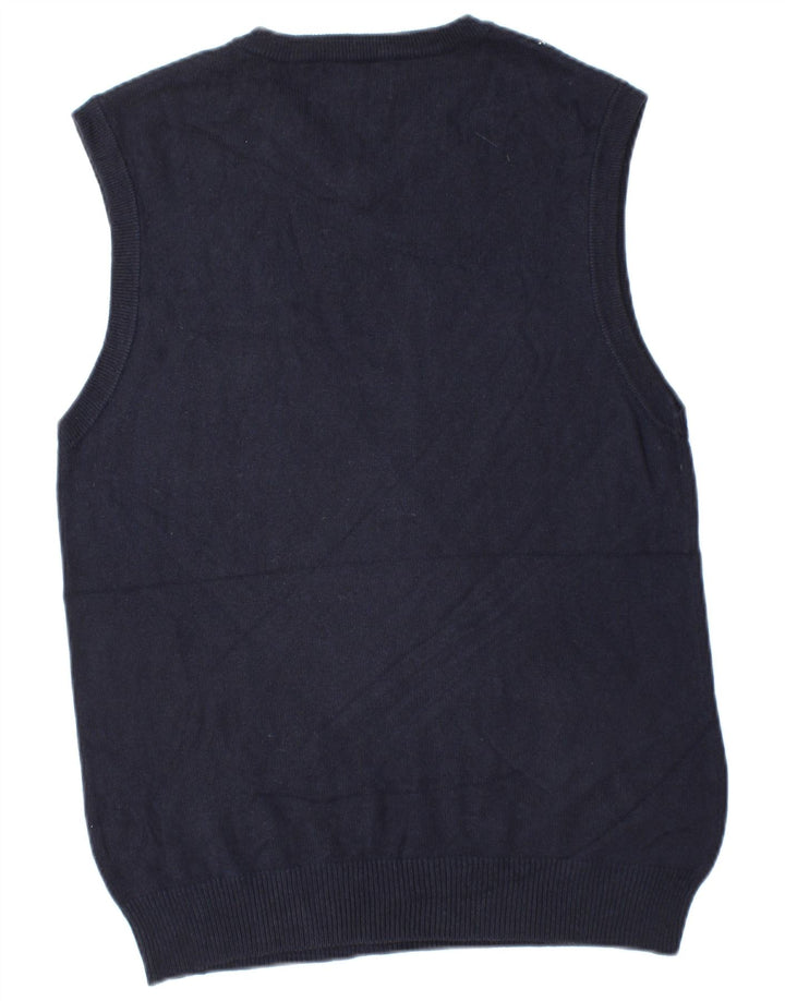 American Eagle Débardeur pour homme Bleu marine moyen Argyle/Diamond Coton