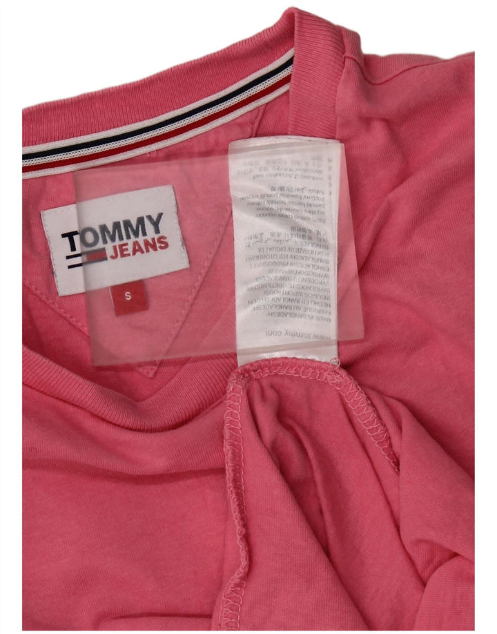 TOMMY HILFIGER T-Shirt Homme Top Petit Rose Coton