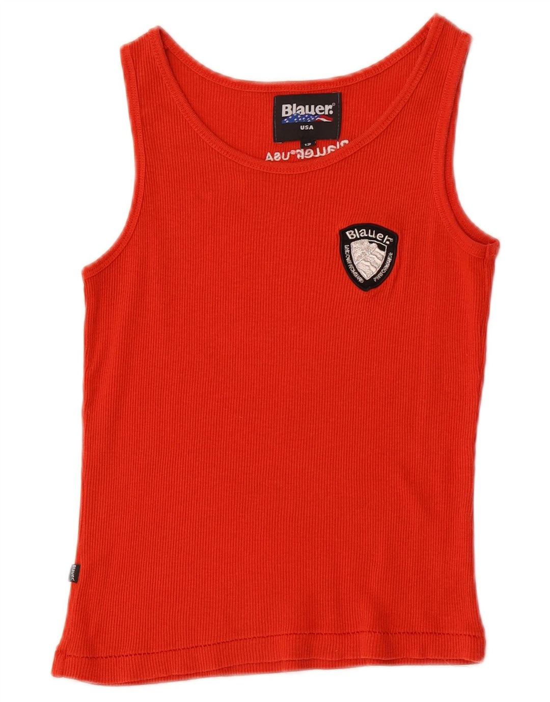 Blauer Débardeur Garçon 11-12 ans Rouge Coton