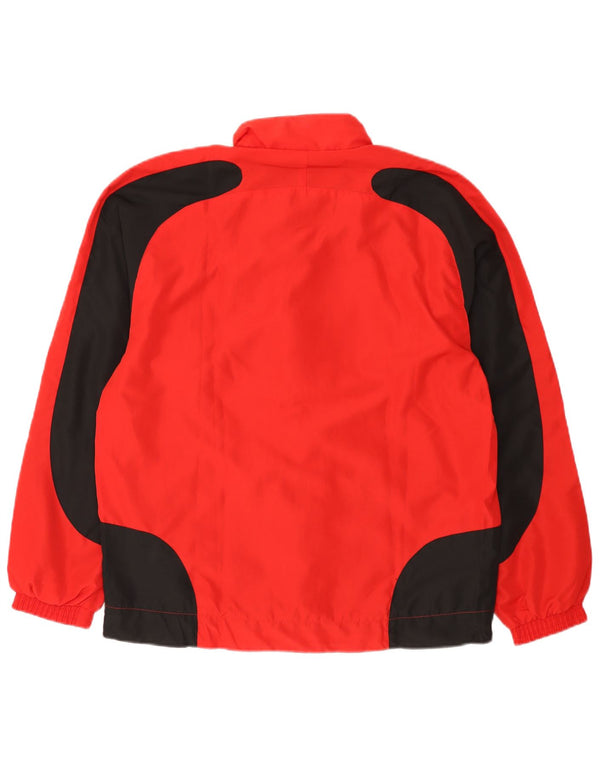 Erima Veste de survêtement pour homme UK 40/42 Rouge moyen Polyester colour block