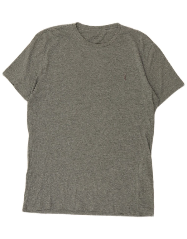 All Saints T-Shirt Homme Vert Moyen Coton