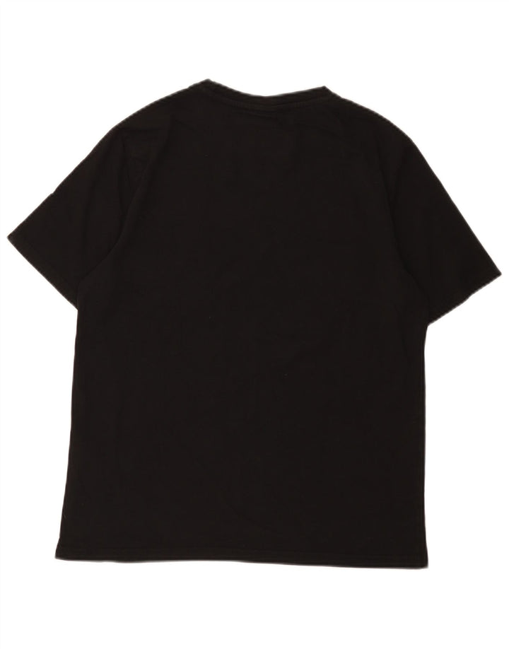 Ellesse T-Shirt Graphique Homme Petit Noir Coton