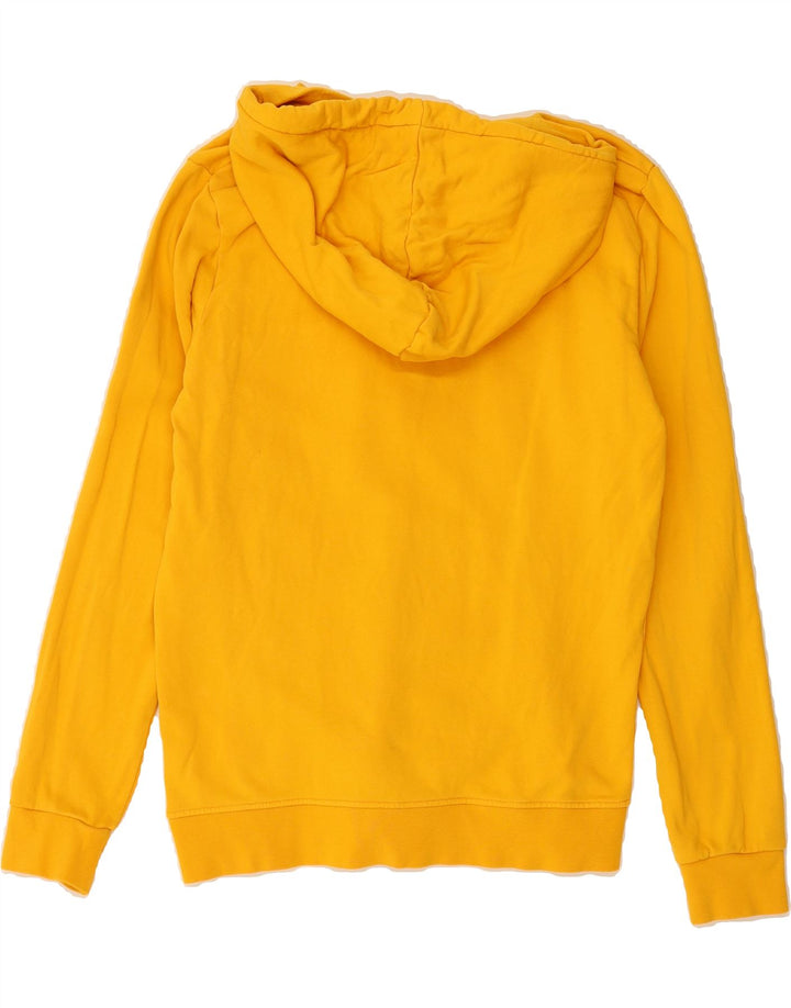 STARTER Mens Graphic Hoodie Jumper Medium Yellow Cotton Vintage Starter and Second-Hand Starter from Messina Hembry 
