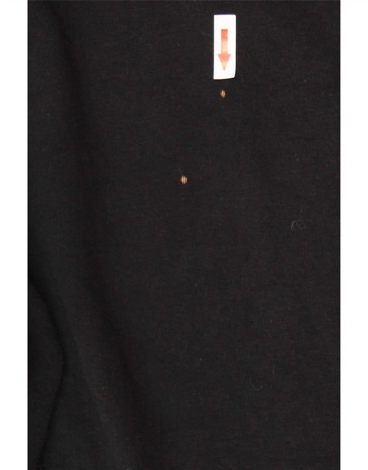 Superdry Pull à capuche zippé en coton noir moyen pour homme