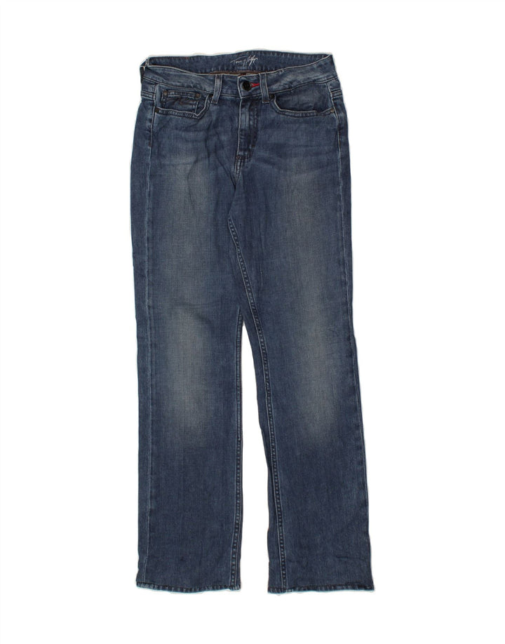 TOMMY HILFIGER Womens Bootcut Jeans W26 L29 Navy Blue Cotton Vintage Tommy Hilfiger and Second-Hand Tommy Hilfiger from Messina Hembry 