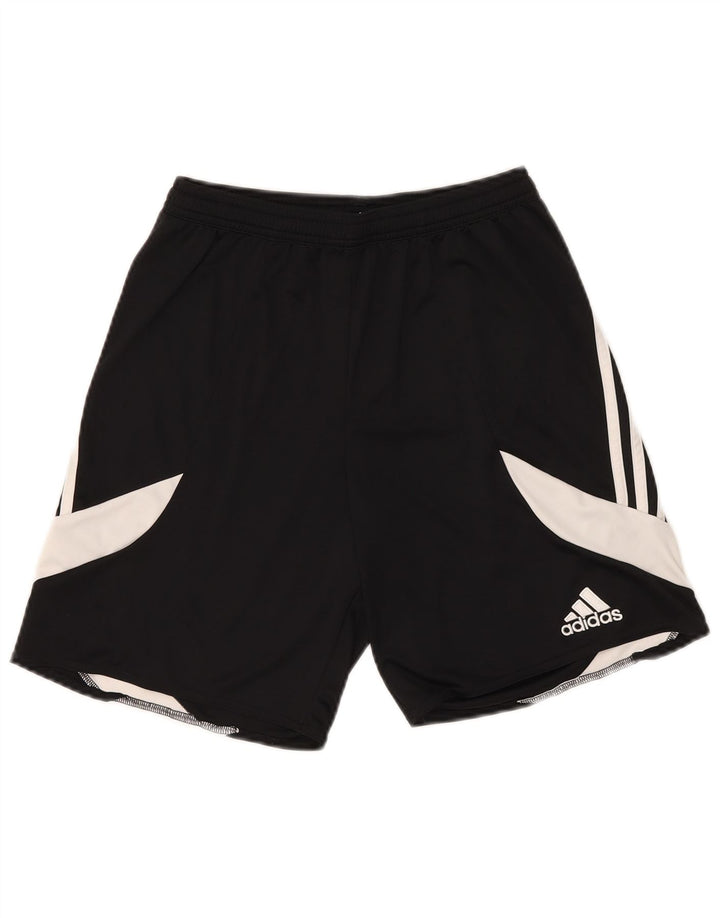 Adidas Short de sport Climalite pour homme Petit Noir Polyester Colorblock