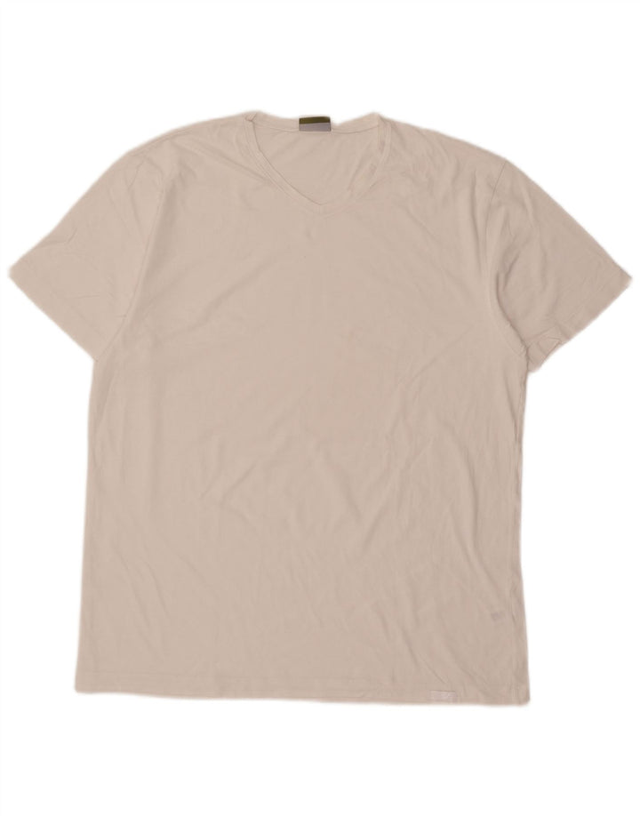 Fila T-Shirt Homme Top XL Blanc Coton