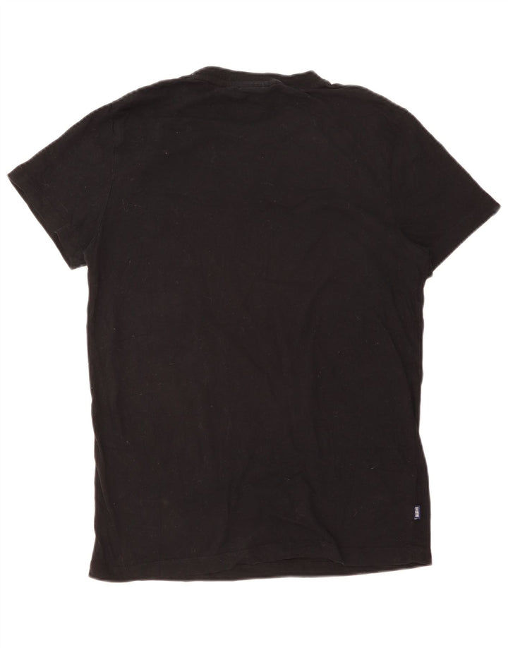 SUPERDRY T-Shirt Homme Noir Moyen Coton