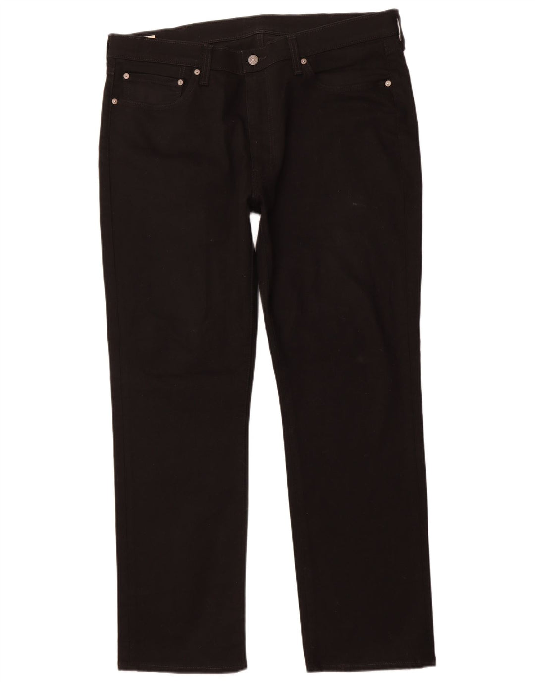 LEVI'S Jean Droit 514 Homme W38 L32 Noir Coton