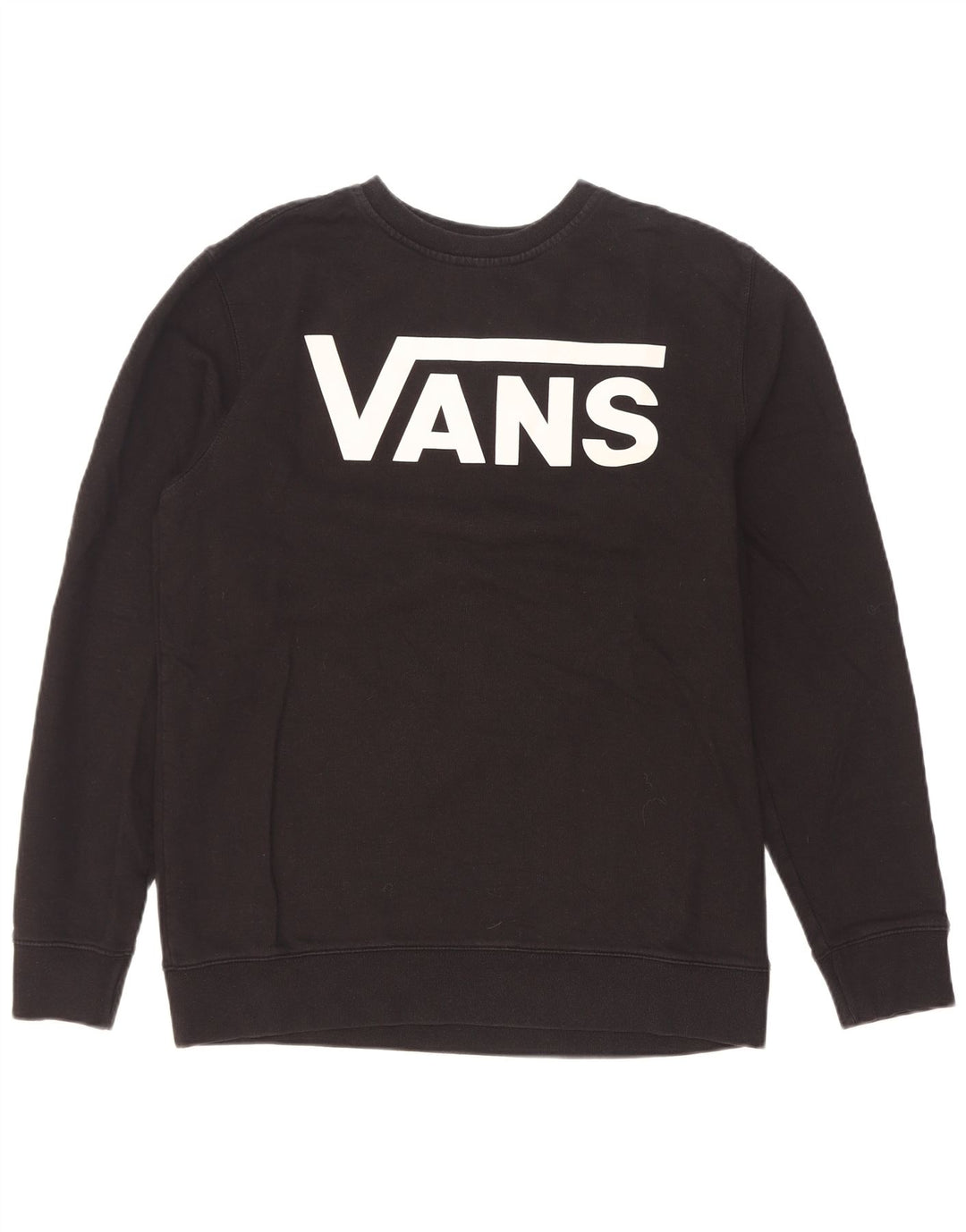 Vans Sweat-shirt graphique pour homme en coton noir moyen
