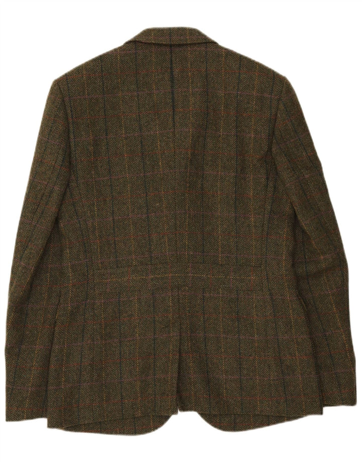 Jack Wills Veste Blazer 3 Boutons Homme UK 38 Laine Vert Moyen