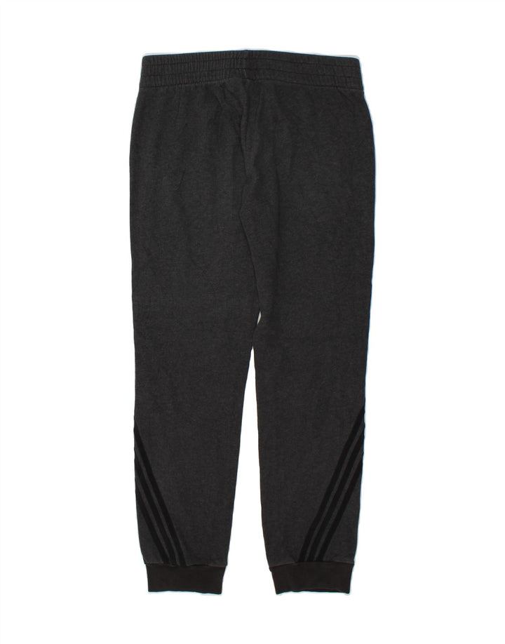 ADIDAS Womens Tracksuit Trousers Joggers UK 12 Medium  Grey Vintage Adidas and Second-Hand Adidas from Messina Hembry 