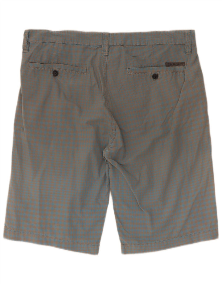 Calvin Klein Short cargo pour homme W33 Grand vichy bleu