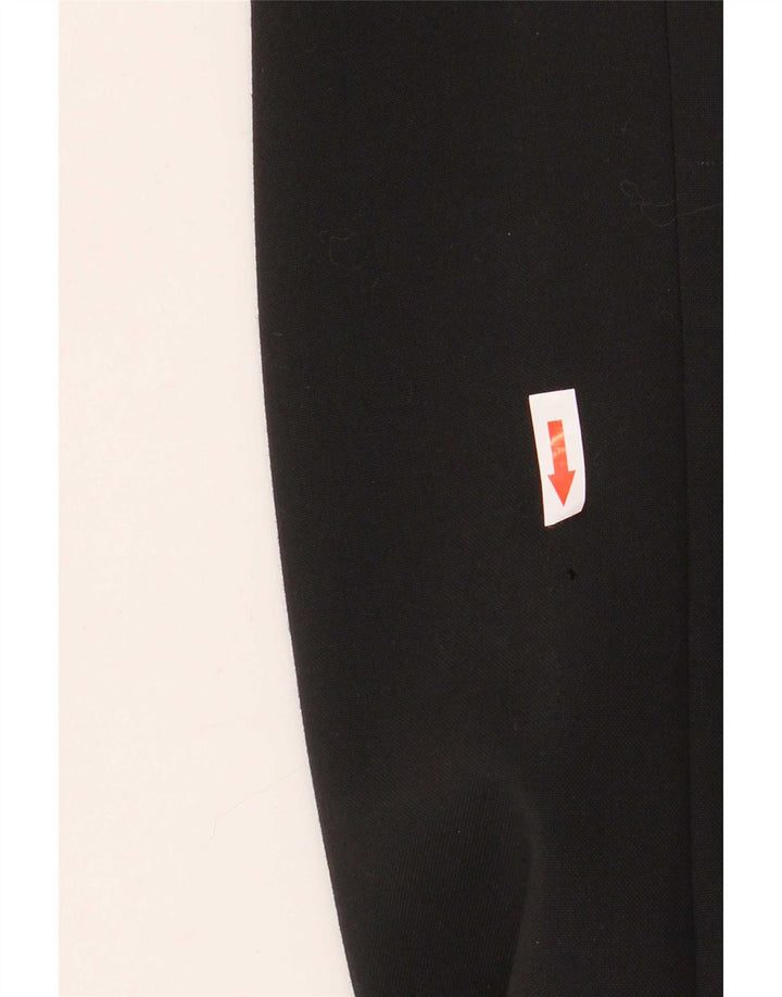 Wilvorst Veste blazer à 1 bouton pour homme UK 38 Noir moyen Laine vierge