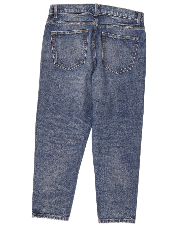 Zara Jean court pour homme EU 40 Medium W31 L25 Bleu