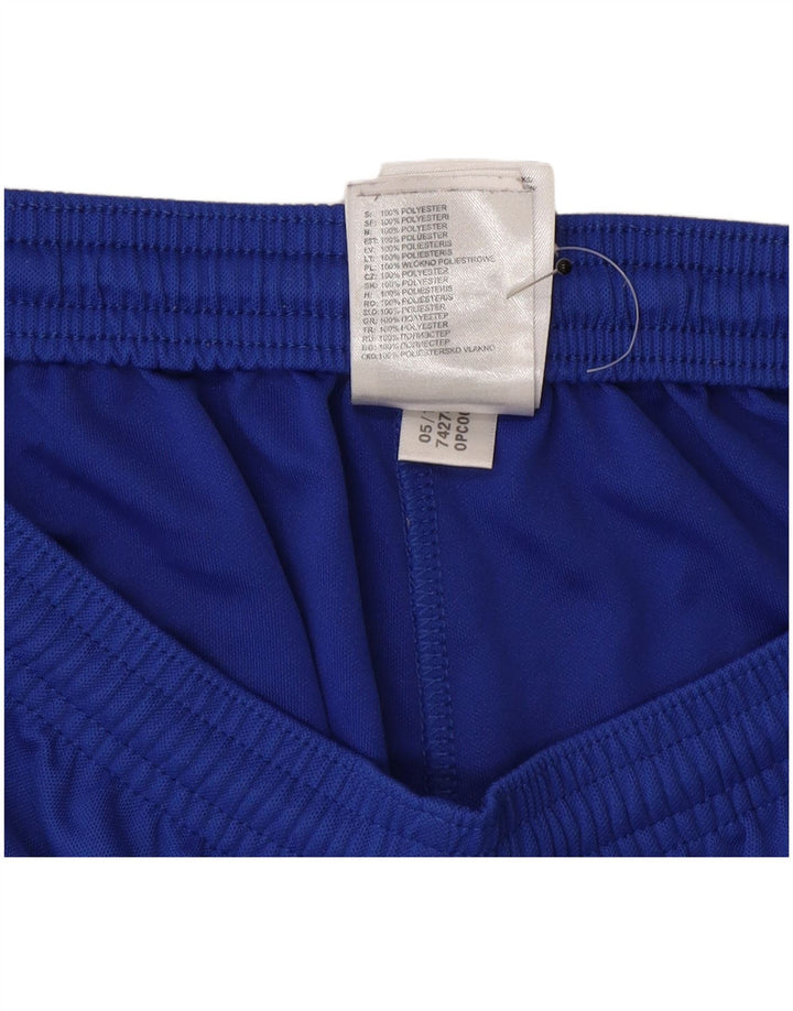 Adidas Short de sport Climalite pour homme Petit Bleu Polyester