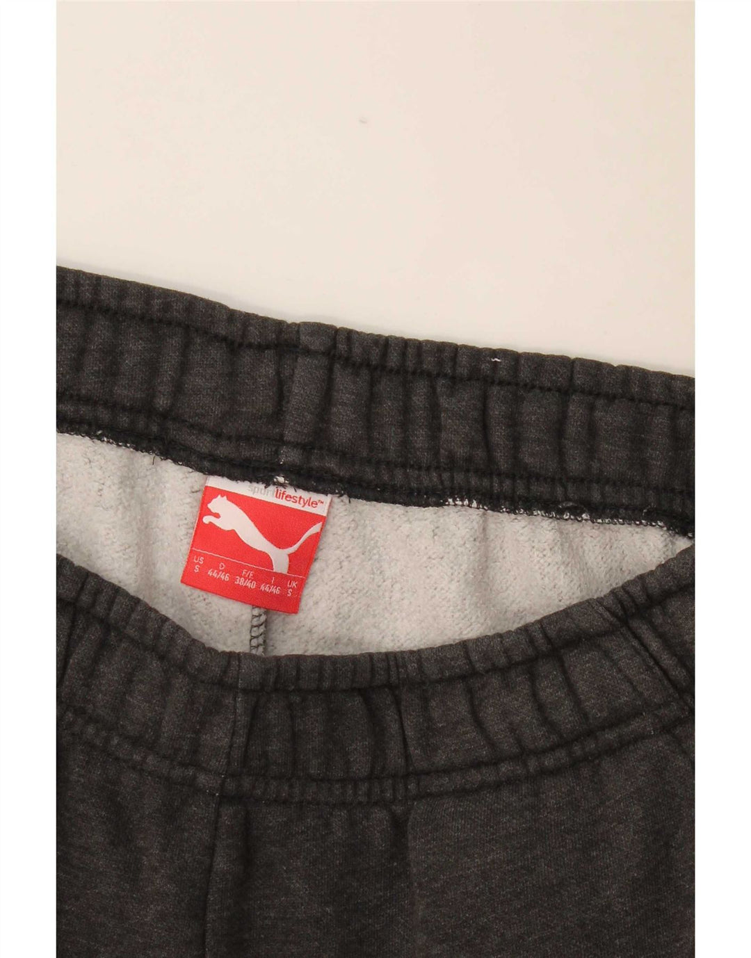 Puma Pantalon de Survêtement Graphique Homme Gris Moucheté