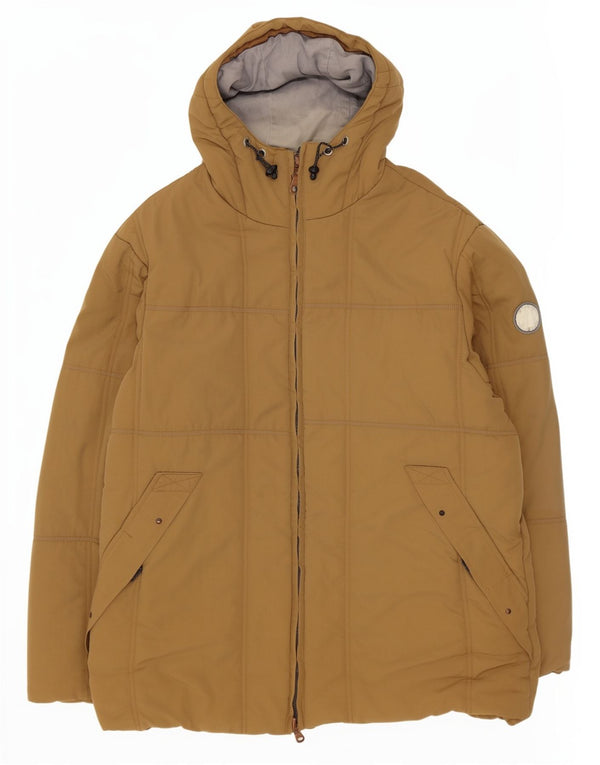 Murphy & Nye Veste matelassée à capuche pour homme UK 42 XL Beige