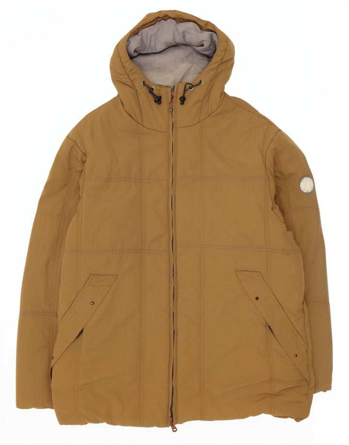 Murphy & Nye Veste matelassée à capuche pour homme UK 42 XL Beige