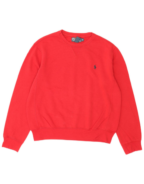 Polo Ralph Lauren Sweat-shirt pour homme en coton rouge moyen