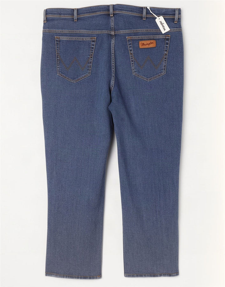 Wrangler Jean Droit Texas Homme W50 L32 Bleu Coton