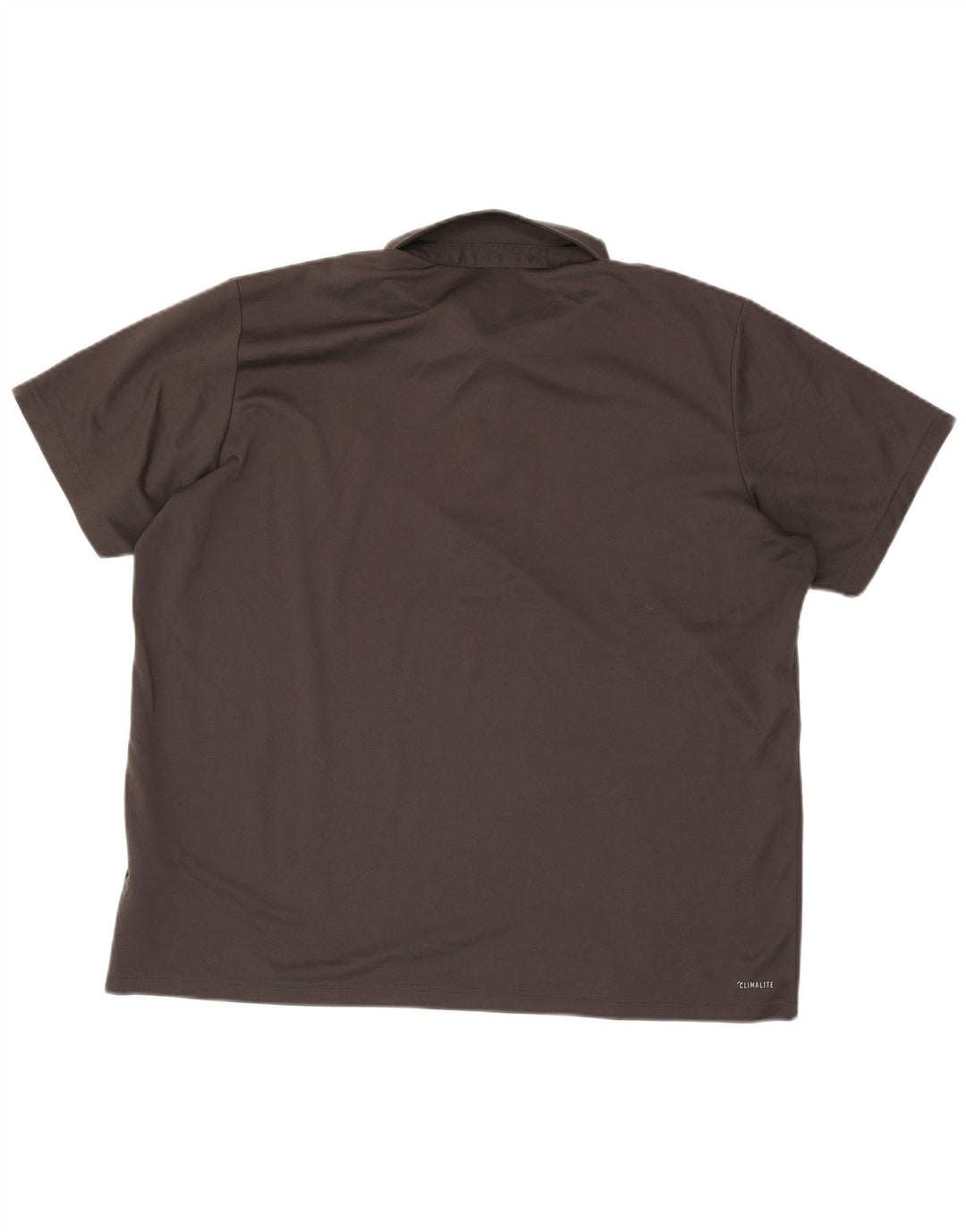 Adidas Polo Climalite pour homme 2XL Gris Polyester