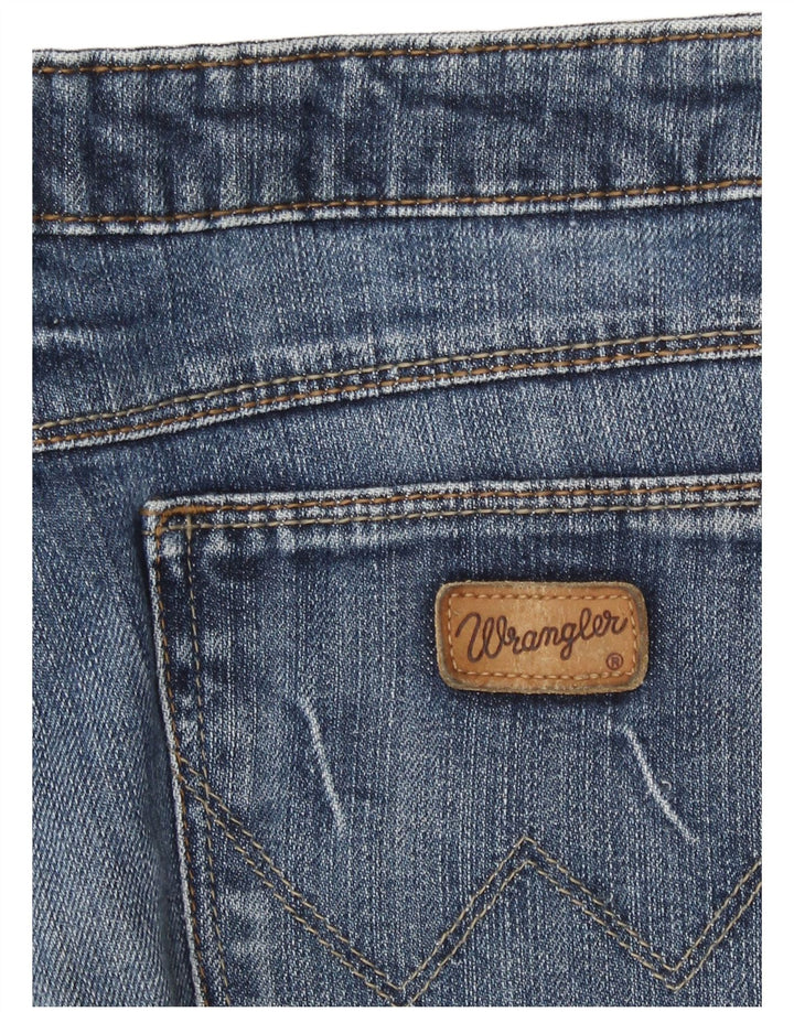 Wrangler Womens Denim Hot Pants W32 Grand Bleu Coton
