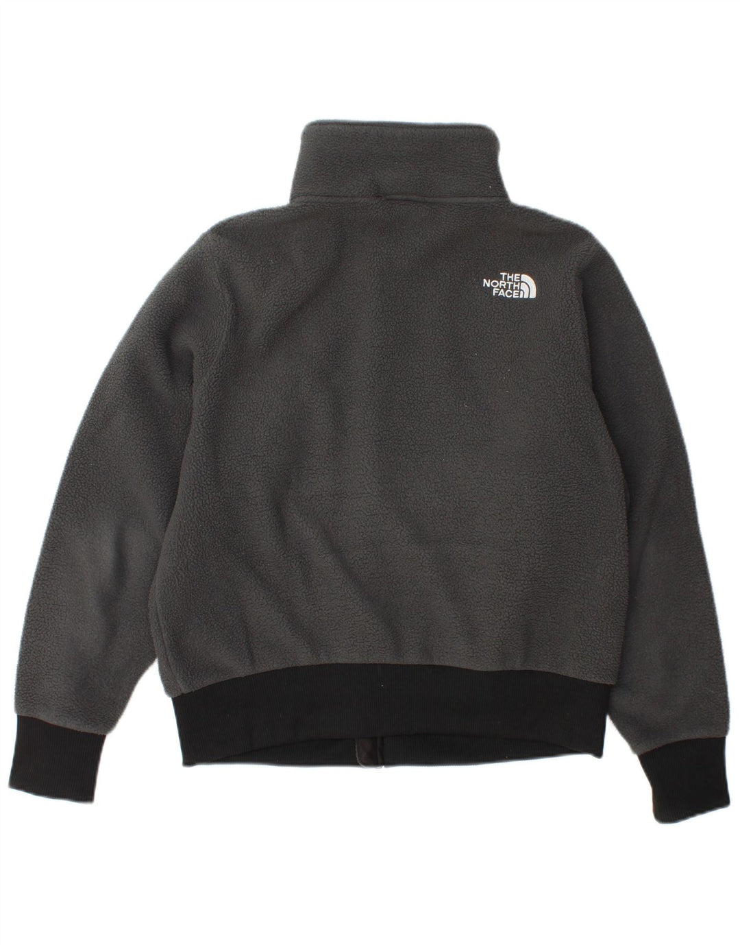 The North Face Veste polaire pour femme UK 14 Gris moyen Colourblock