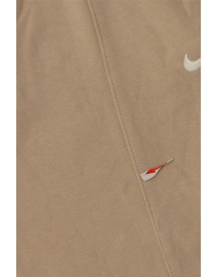 Nike Short de sport pour homme Petit coton beige