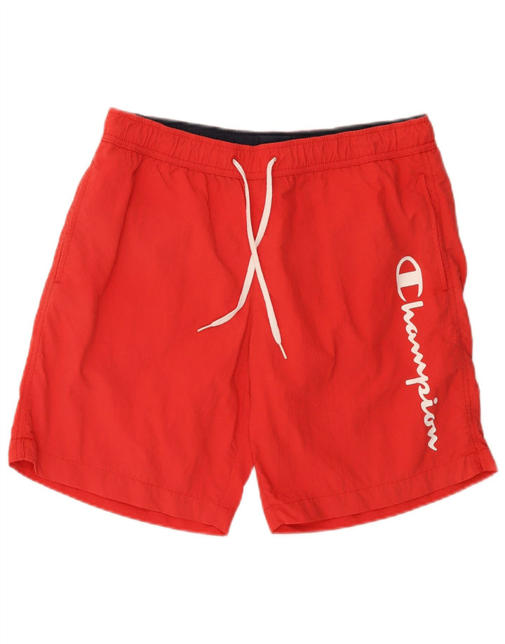 Champion Short de Bain Graphique Homme Grand Rouge