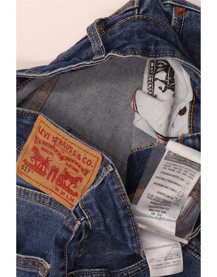 Levi's Jean Bootcut 517 Homme Bleu W30 L30 Coton