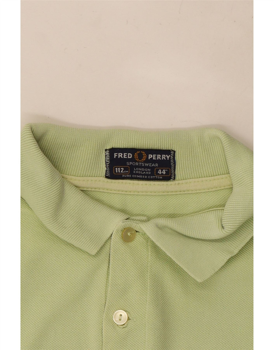 FRED PERRY Polo Homme Vert Moyen
