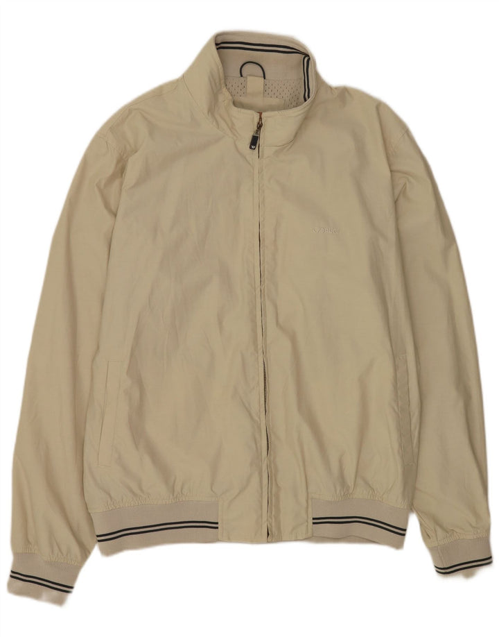 Brugi Veste Bomber Homme UK 44 2XL Beige Coton