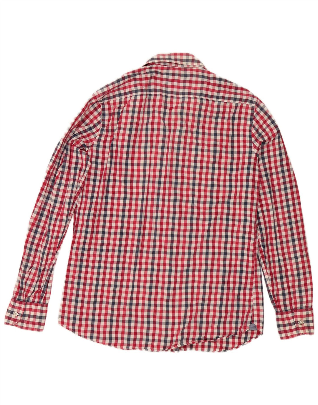 Massimo Dutti Chemise Homme Vichy Rouge Moyen