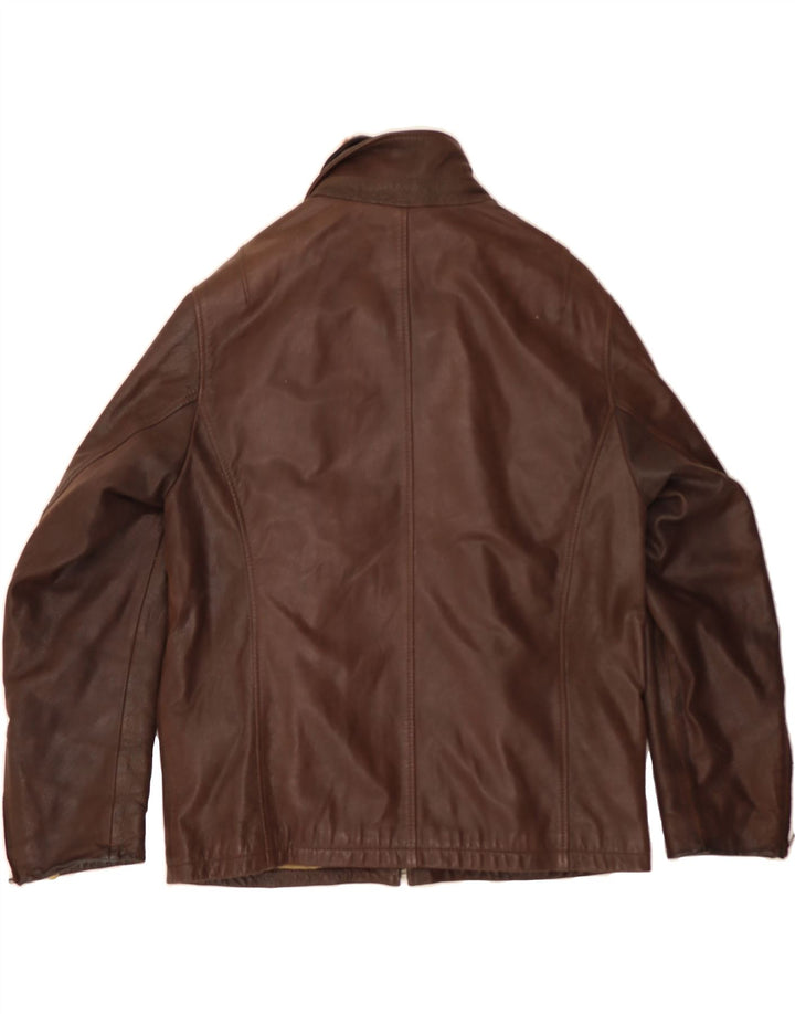 OAKWOOD Veste en cuir pour homme UK 40 Large Marron