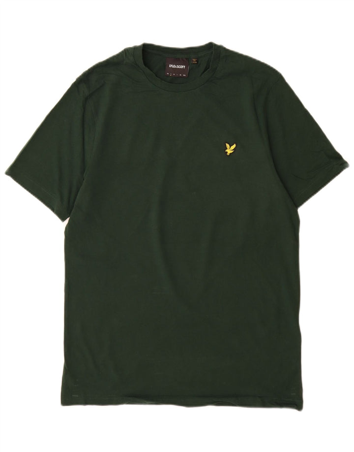 Lyle & Scott T-Shirt Homme Petit Vert Coton