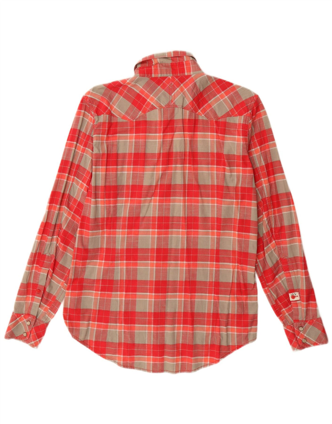 DIESEL Chemise Homme Petit Carreau Rouge Coton