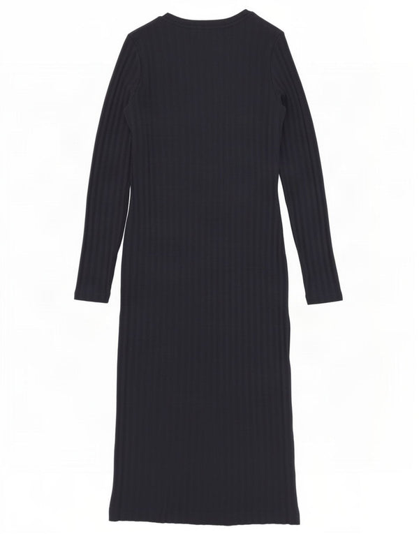 Marks & Spencer Robe pull à manches longues pour femme UK 8 Small Bleu marine
