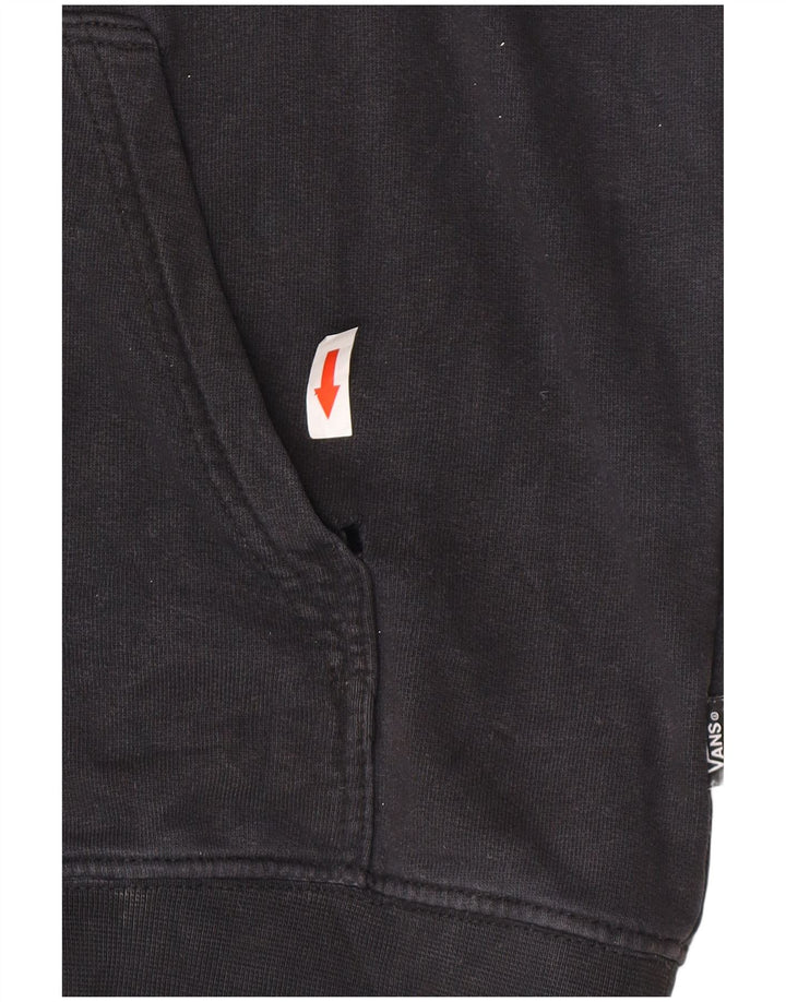 Vans Pull à capuche pour homme en coton noir moyen