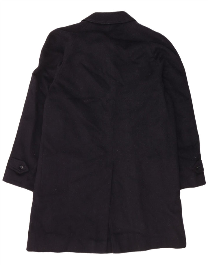 Moessmer Pardessus pour homme UK 38 Laine vierge bleu marine moyen